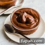 35 Gluten-Free Valentine’s Day Desserts to Delight Your Loved One 11 Chocolatey sorbet in a glass cup.