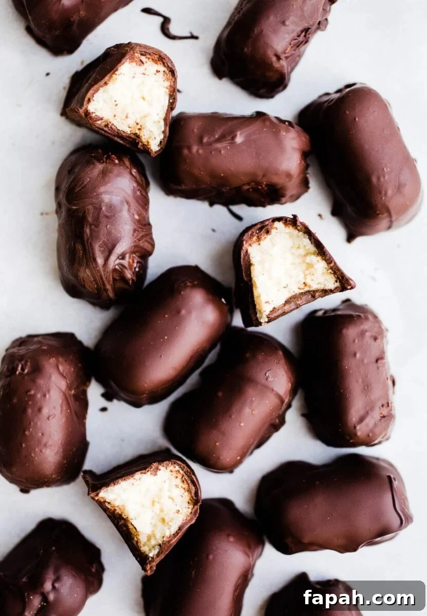35 Gluten-Free Valentine’s Day Desserts to Delight Your Loved One 38 Chocolate covered candies on a baking sheet.