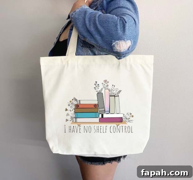 tote bag for book lovers