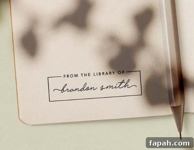 library stamp