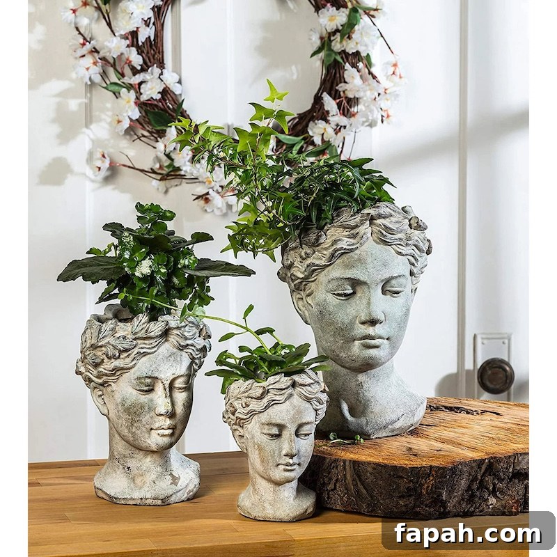 13 Striking Plants to Style Tall Planters with Impact 2 plants for head planters