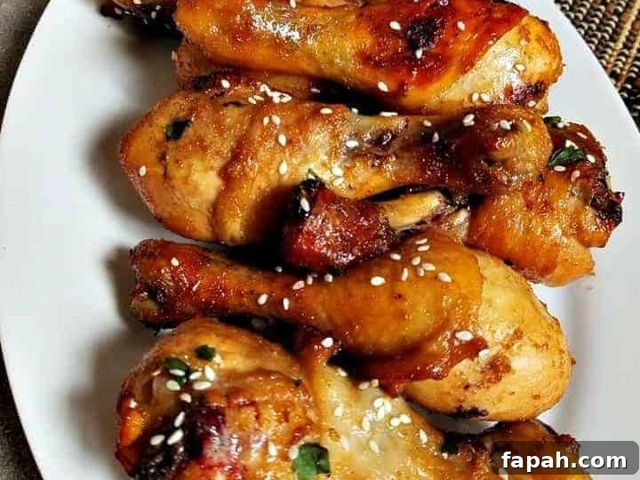 Air Fryer Asian Chicken Drumsticks