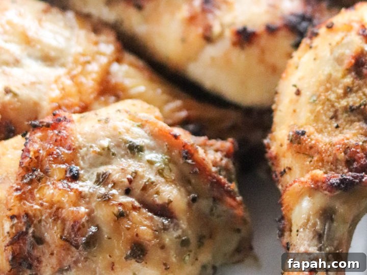 Air Fryer Garlic Parmesan Drumsticks