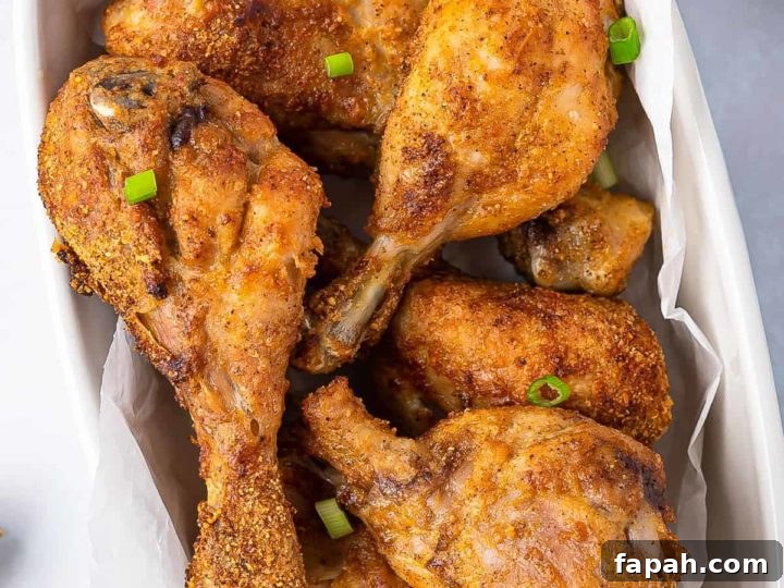 Air Fryer Garlic Parmesan Chicken
