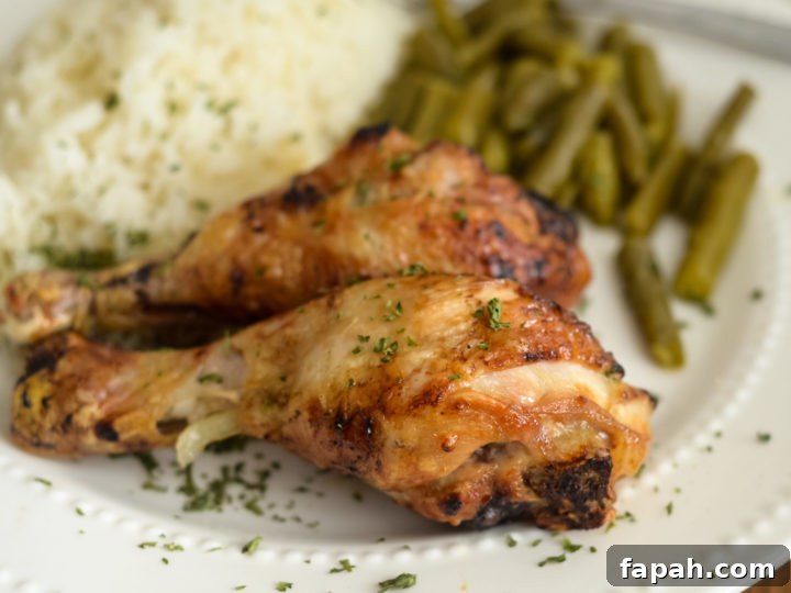 Air Fryer Teriyaki Chicken Legs