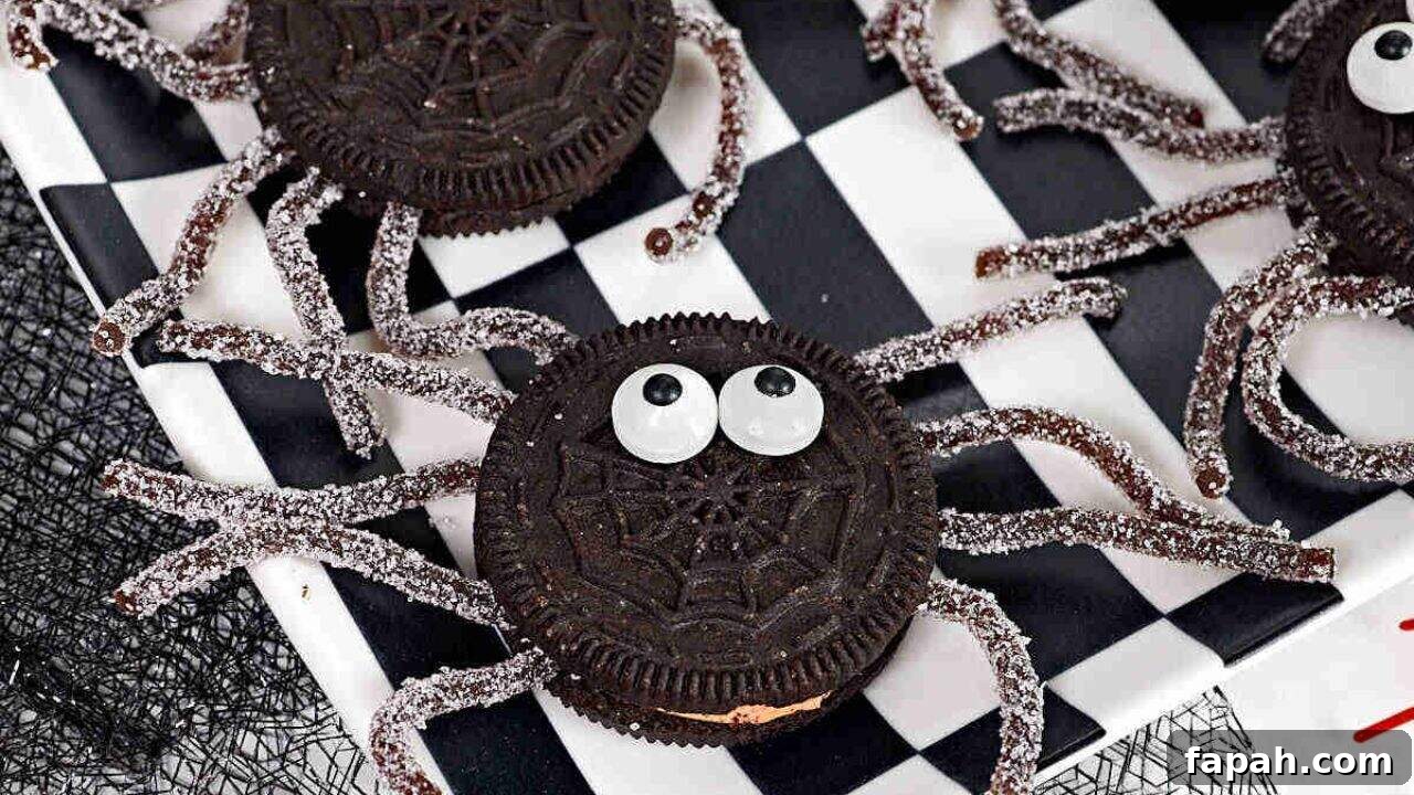 Oreo Cookie Spiders