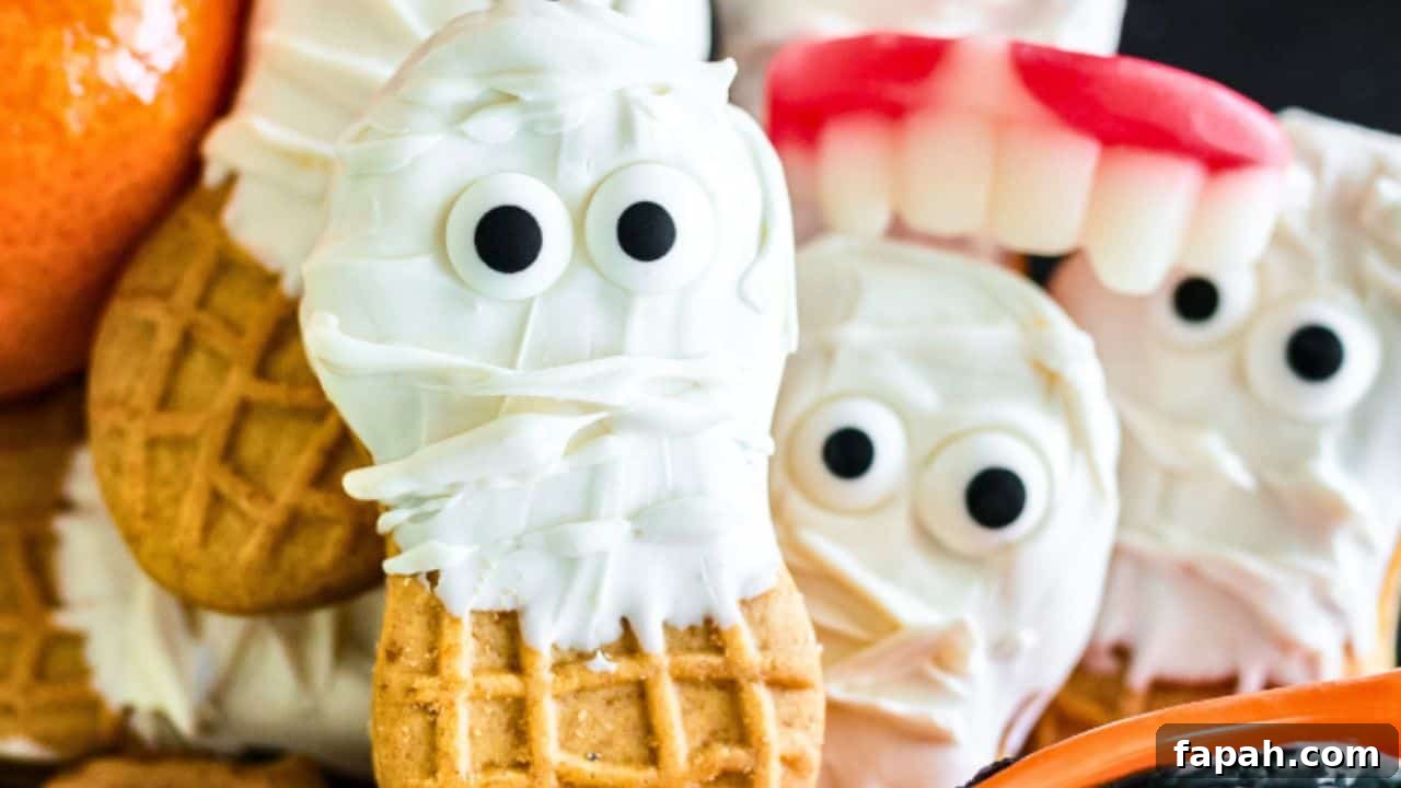 No Bake Ghost Cookies