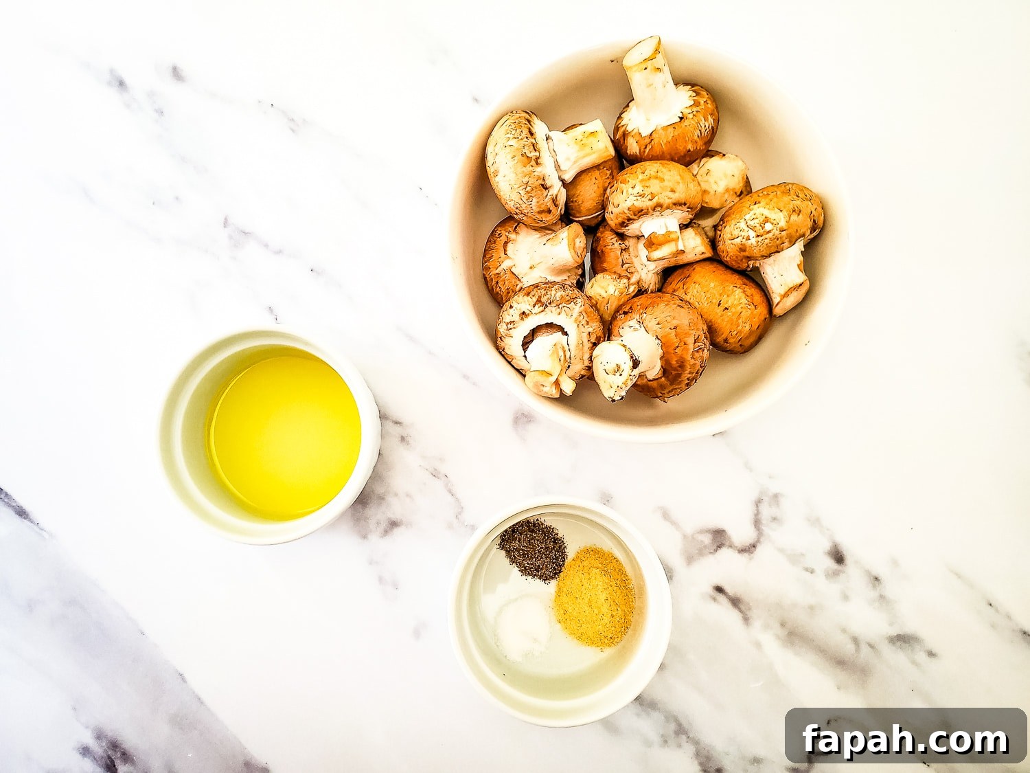 Air Fryer Garlic Mushrooms — Low‑Carb Side Dish 3 ingredients for garlic air fryer mushrooms