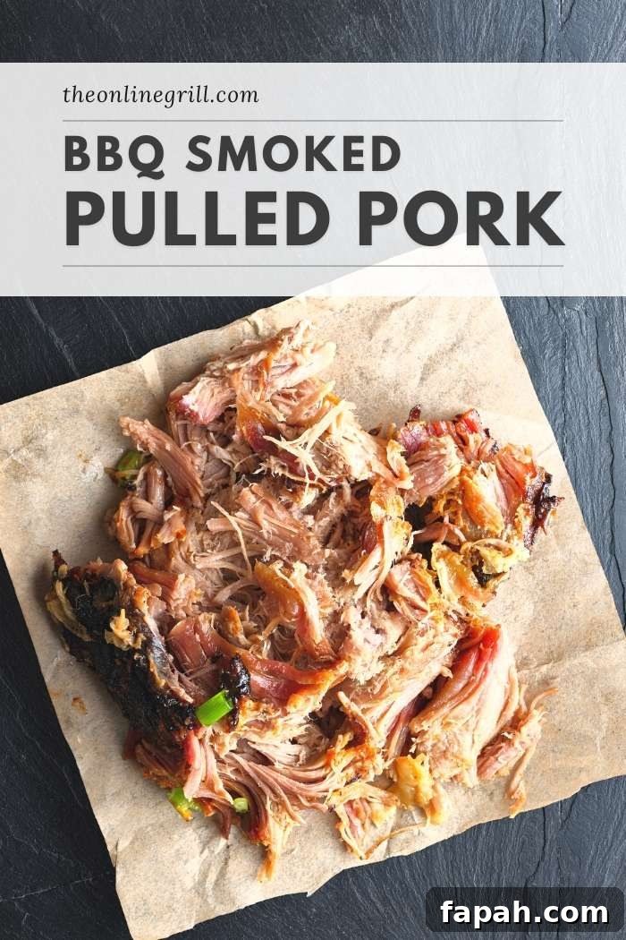 Smoked Pulled Pork Recipe: Succulent Barbecue Shredded Pork Butt 2 bbq smoked pulled pork recipe