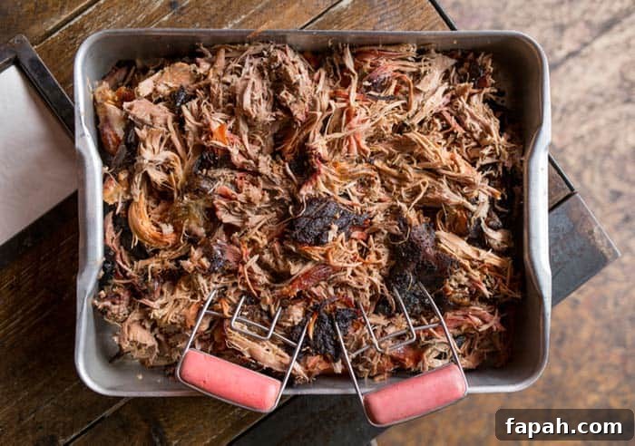 Smoked Pulled Pork Recipe: Succulent Barbecue Shredded Pork Butt 3 smoked pulled pork recipe