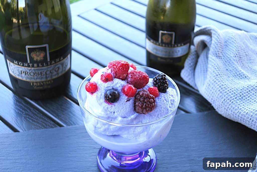 Luxury Sugar-Free Prosecco Sorbet Recipe 4 Luxury Sugar Free Prosecco Ice Cream Sorbet