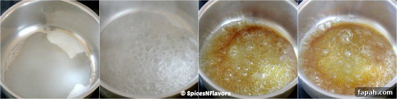 Eggless Caramel Bread Pudding Made in the Instant Pot 5 step 1 of caramel bread pudding recipe