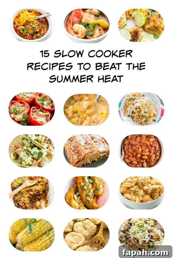 15 Summer Slow Cooker Recipes