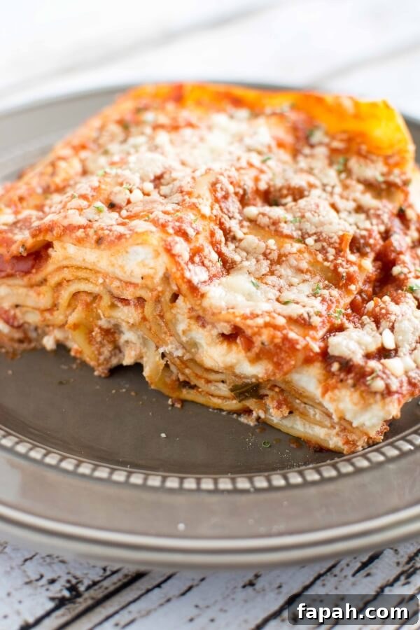 3 Ingredient Slow Cooker Lasagna
