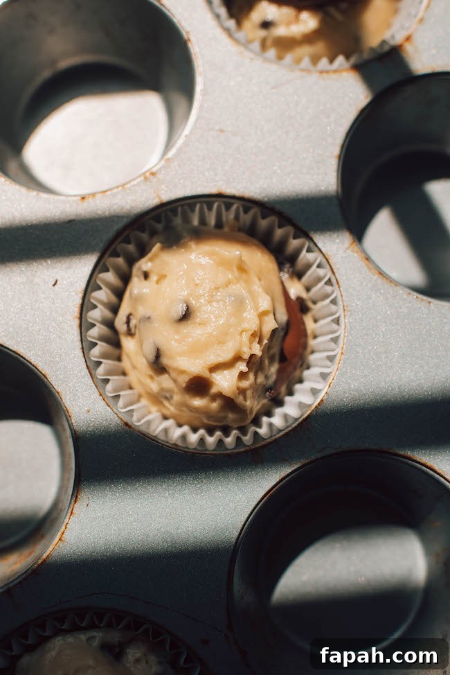 Freshly baked muffins