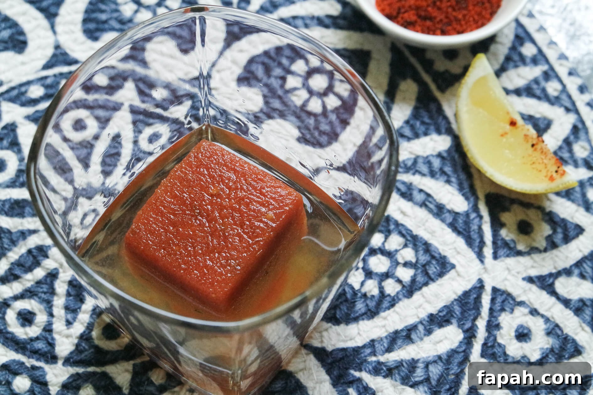 tomato cubes for bloody maria