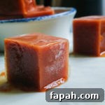 spiced smoked tomato cubes