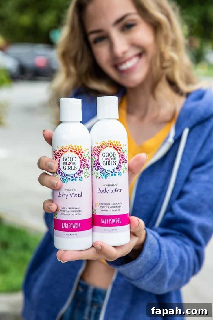 Natural Skincare for Teens & Tweens: 11 Organic, Non-Toxic Brands 22 Good For You Girls body care set