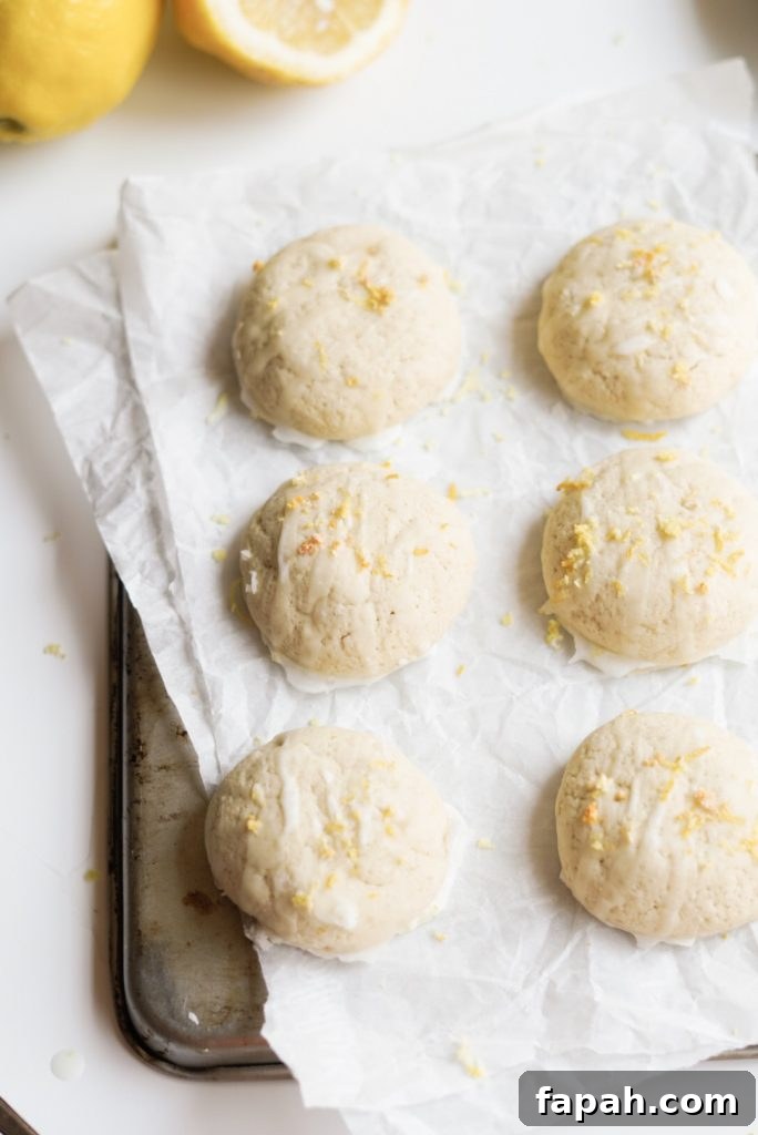 gluten free lemon sugar cookies