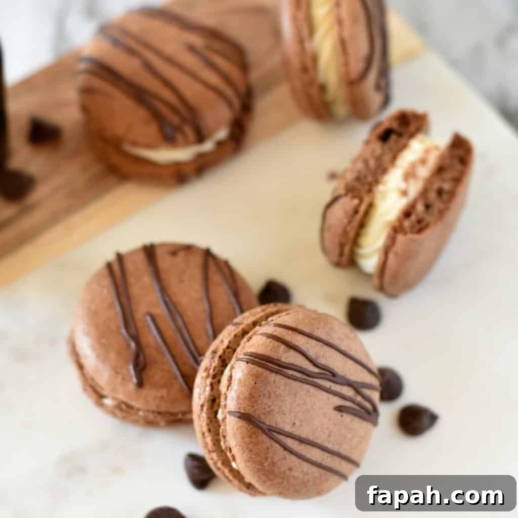 bailey's macaron cookies