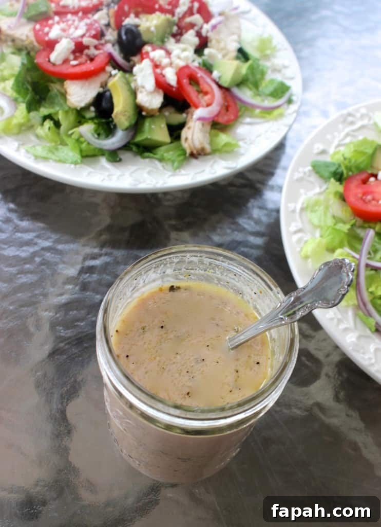 Greek Salad with Creamy Greek Yogurt Dressing: Fresh Mediterranean Recipe 3 Greek Salad with Greek Yogurt Dressing- for extra protein, I like to add grilled chicken or chickpeas for a vegetarian option!