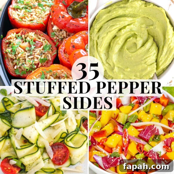 35 Stuffed pepper sides