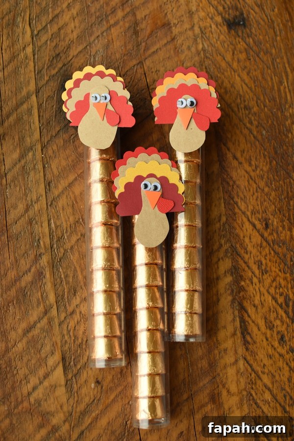 Thanksgiving Turkey rolo treat
