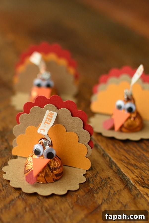 Thanksgiving Turkey Hershey Kisses