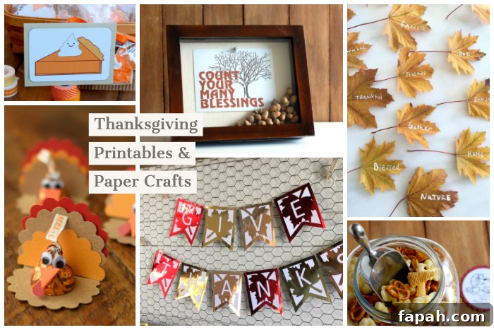 Thanksgiving Printables