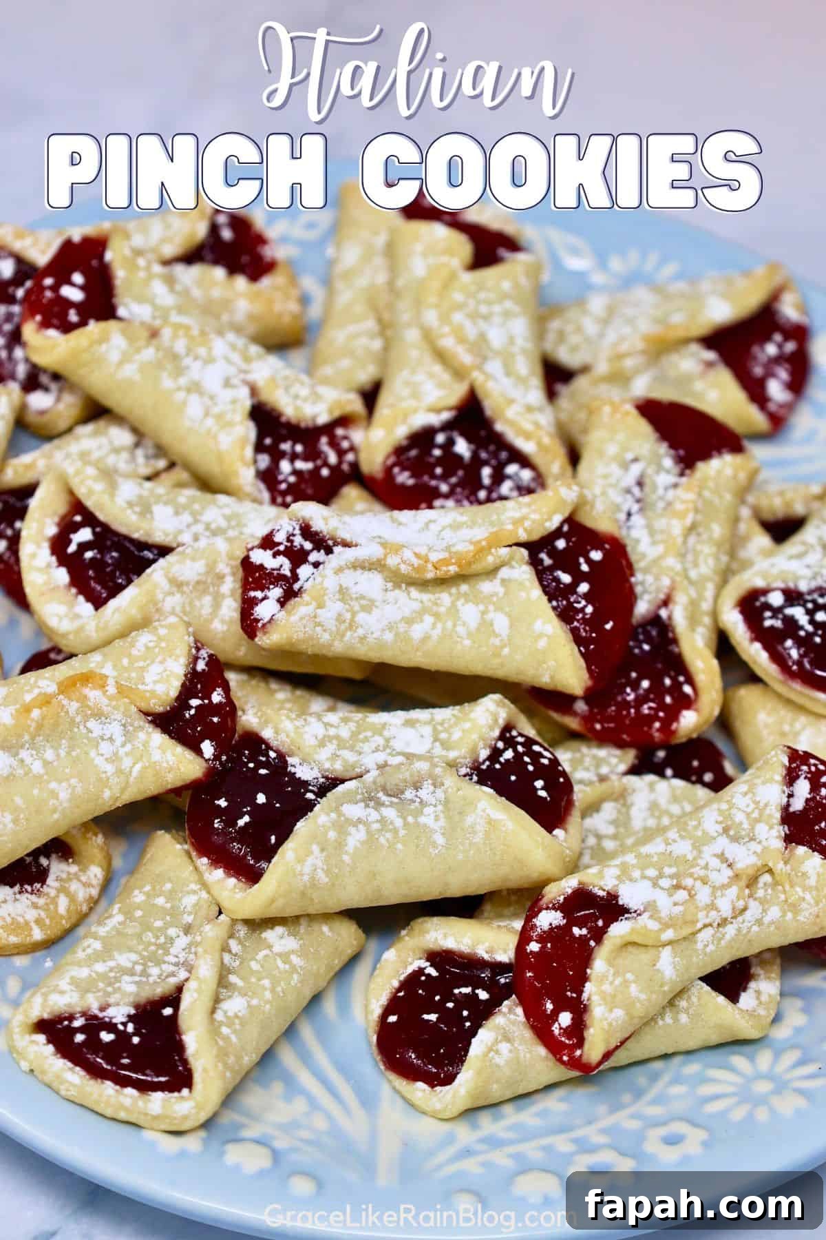 Classic Italian Pinch Cookies (Pizzelle-Inspired Biscotti) 2 italian pinch cookies image