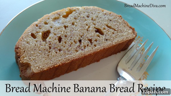 Bread Machine Banana Bread