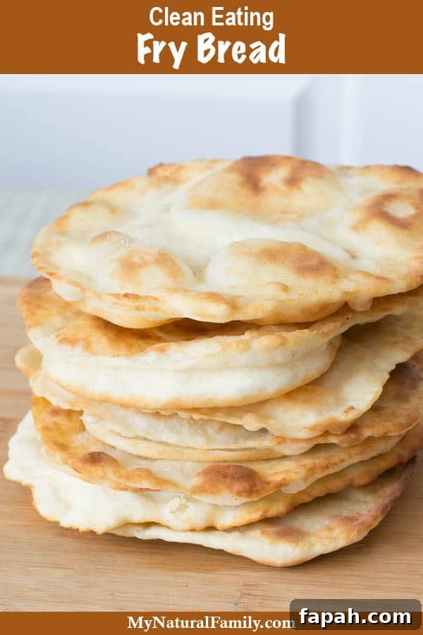 Crispy Fried Bread with Baking Powder Recipe 2 Easy Baking Powder Fry Bread Recipe {Clean Eating}