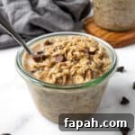 Cookie Dough Overnight Oats.