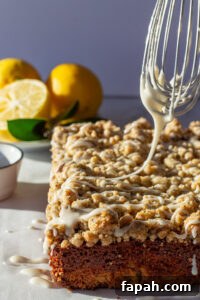 lemon poppy seed coffee cake