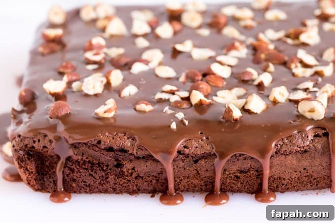 Decadent Ferrero Rocher Brownies with Milk Chocolate Ganache 3 These Ferrero Rocher Brownies are the ultimate treat to go with your afternoon cup of coffee!