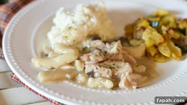 Image for Creamy Chicken Noodles