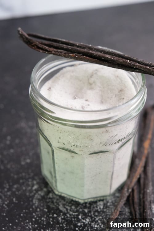 Make Vanilla Sugar at Home Using Beans, Paste, or Extract 12 jar of vanilla sugar
