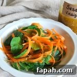 sesame vinaigrette