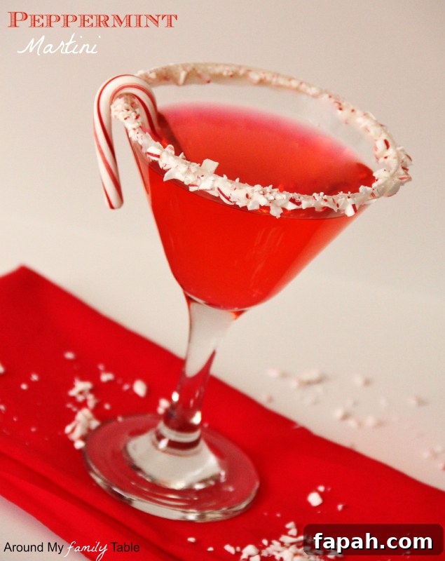 Peppermint Martini Peppermint Martini