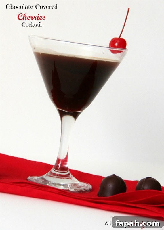 Chocolate Covered Cherries Cocktail Chocolate Covered Cherries Cocktail