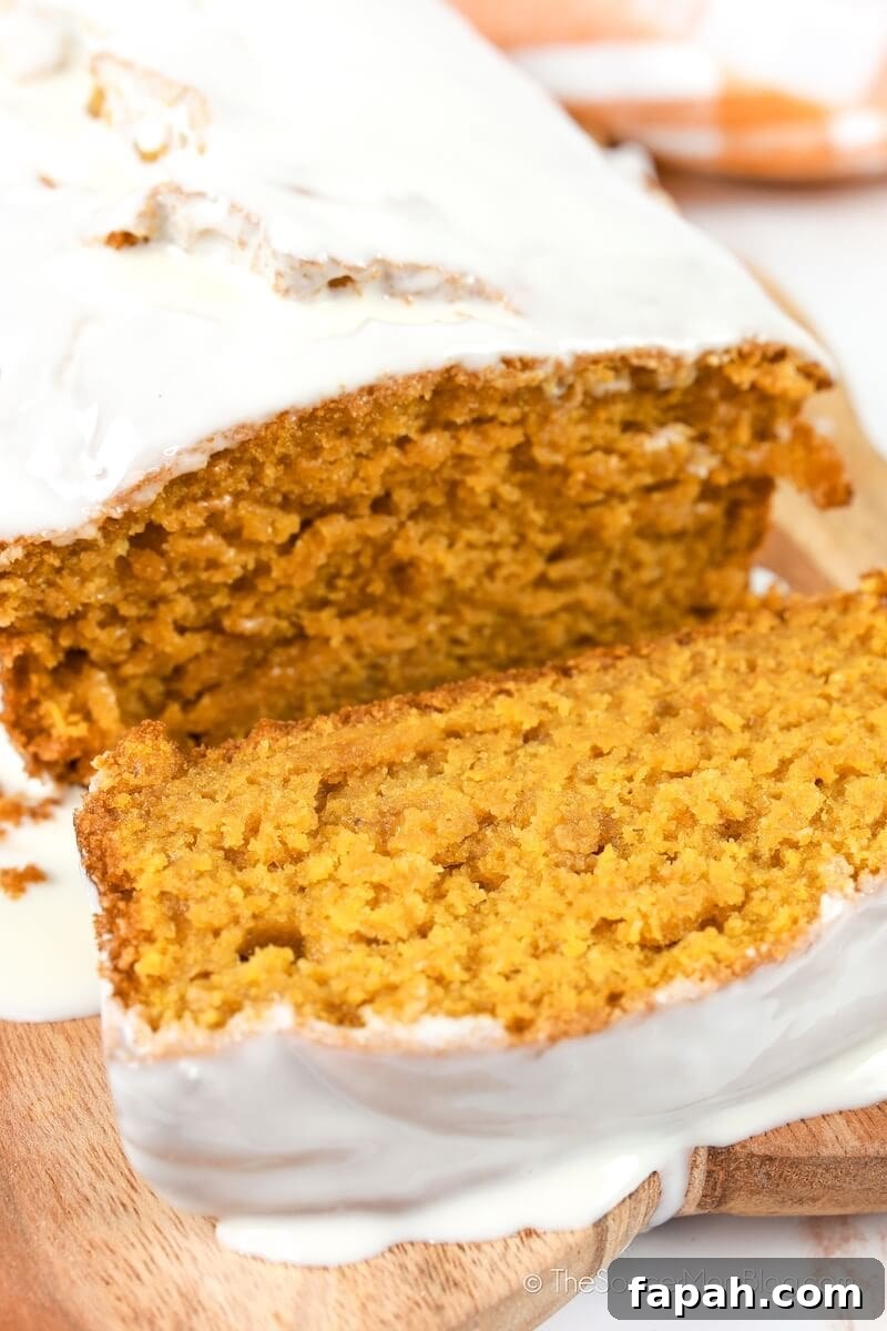 Ultimate Gluten-Free Pumpkin Bread Recipe for Moist Fall Loaves 9 close up of sliced pumpkin loaf