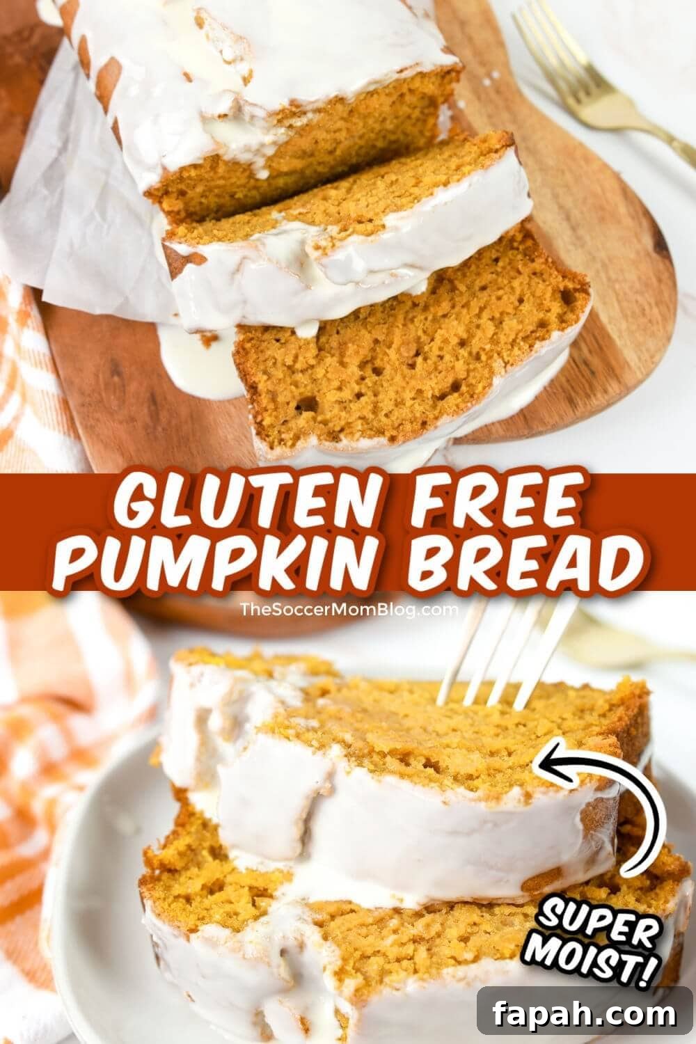 Ultimate Gluten-Free Pumpkin Bread Recipe for Moist Fall Loaves 11 iced gluten free pumpkin loaf