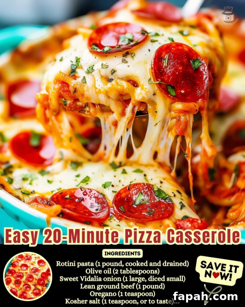 Cheesy Pizza Pasta Casserole That Everyone Will Love 3 img 8075 2