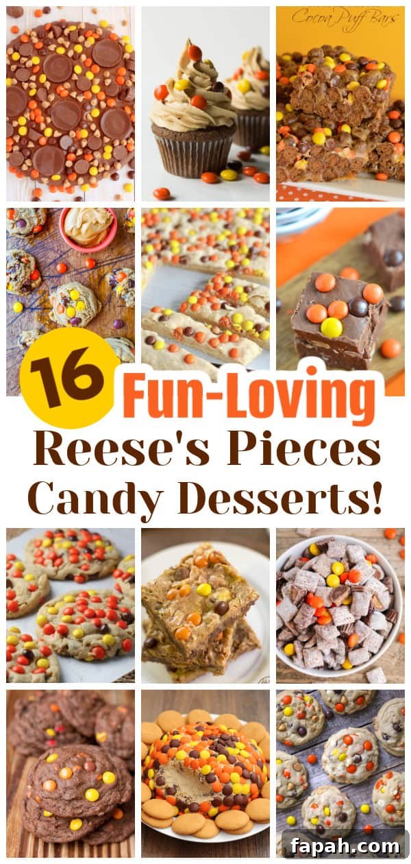 16 Reese's Pieces Candy Desserts