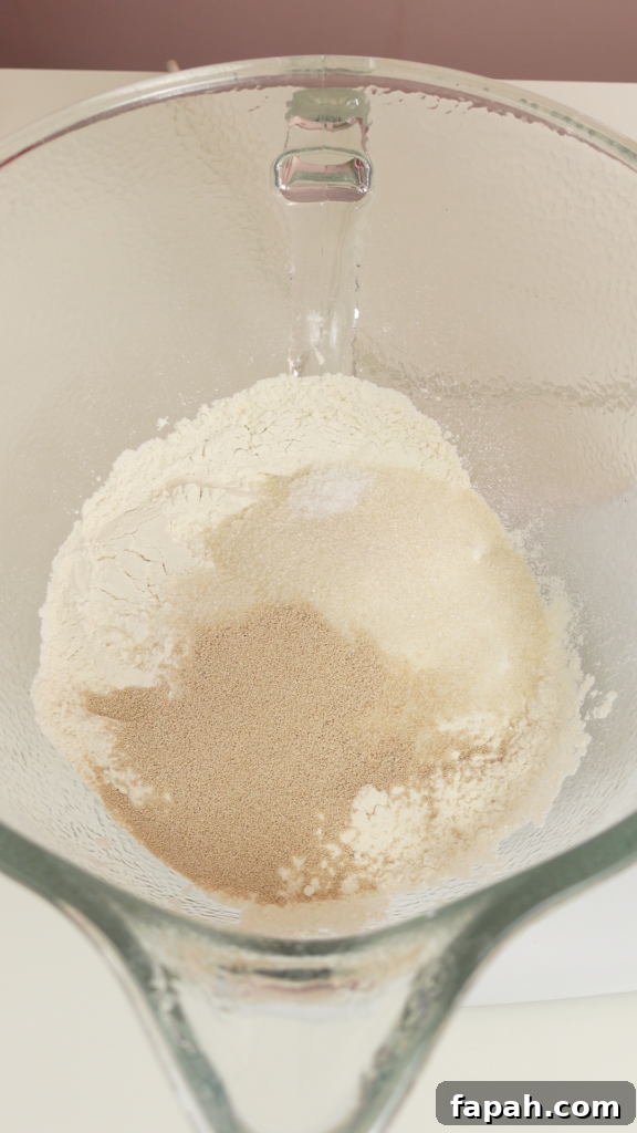 Mixing dough