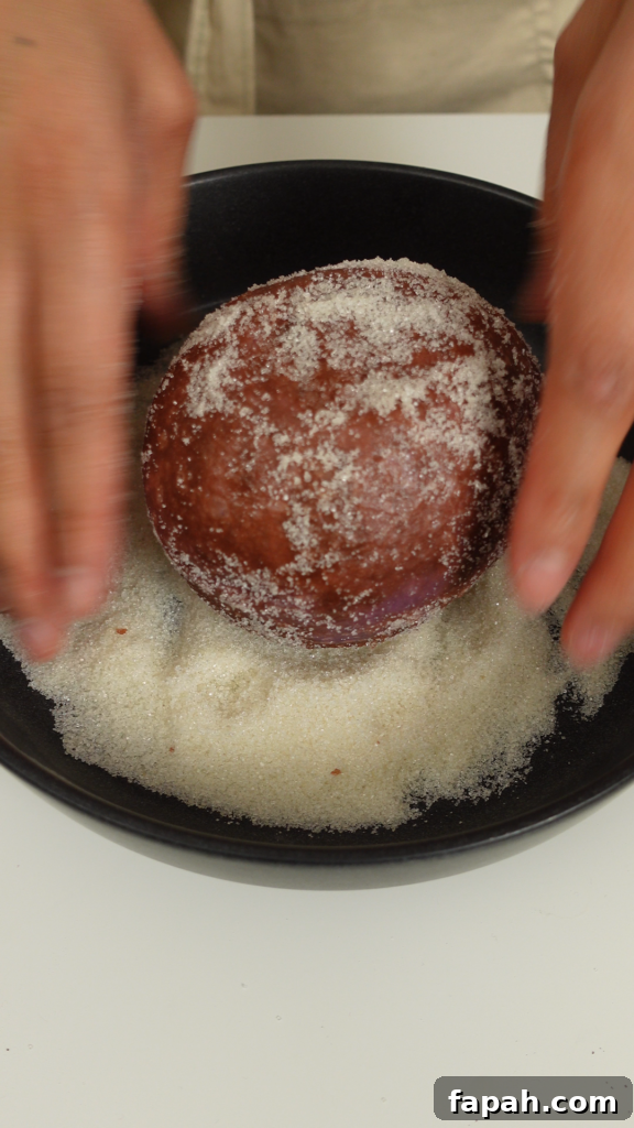Malasadas close-up