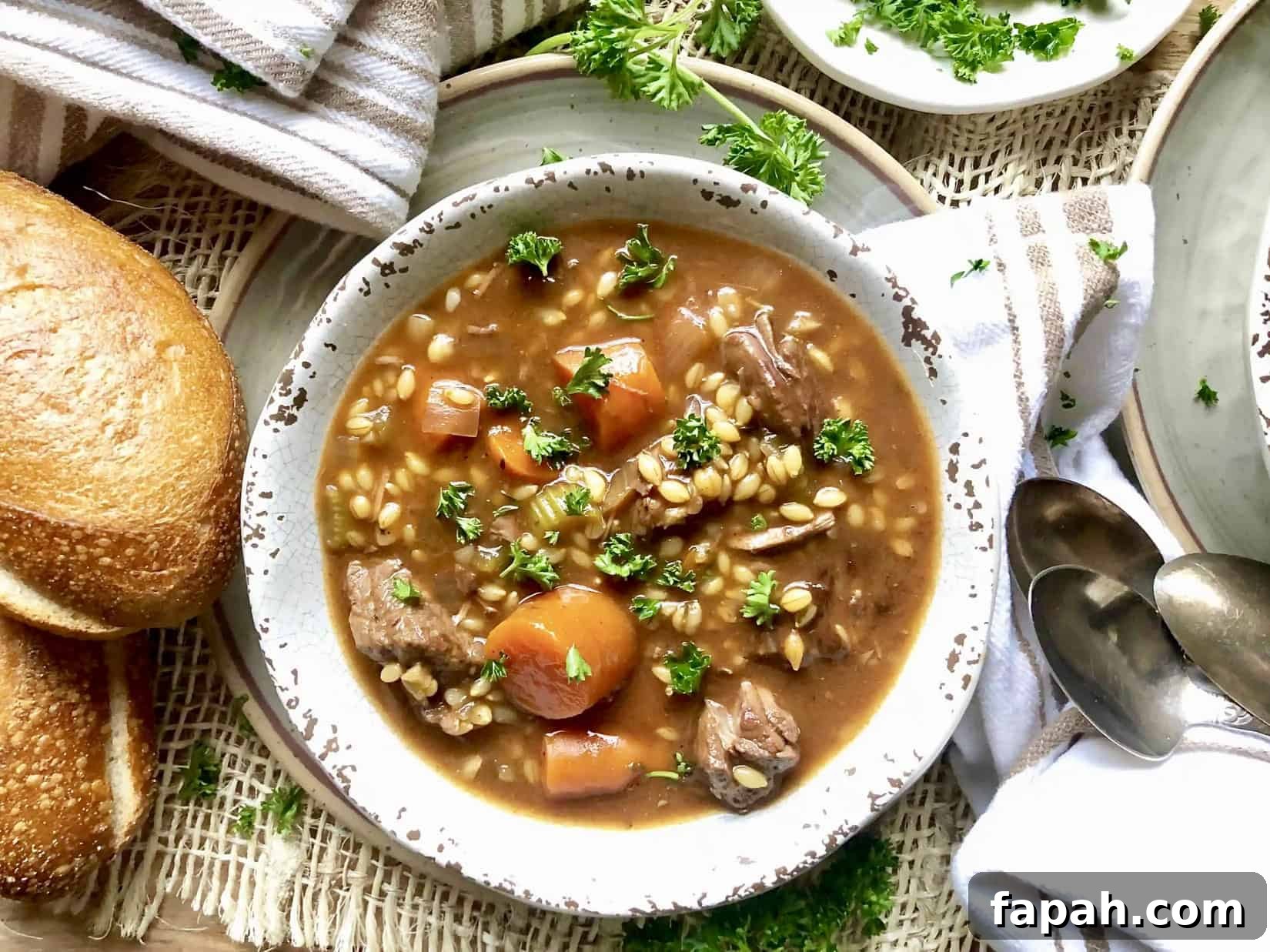 Slow Cooker Beef and Barley Stew Recipe 3 slow cooker beef & barley stew
