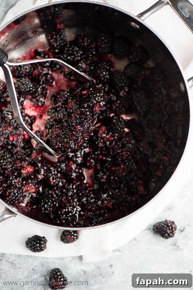 Bottle up those gorgeous dark summer berries in this simple, 5-ingredient Blackberry Freezer Jam and spread it over everything from toast to cake!