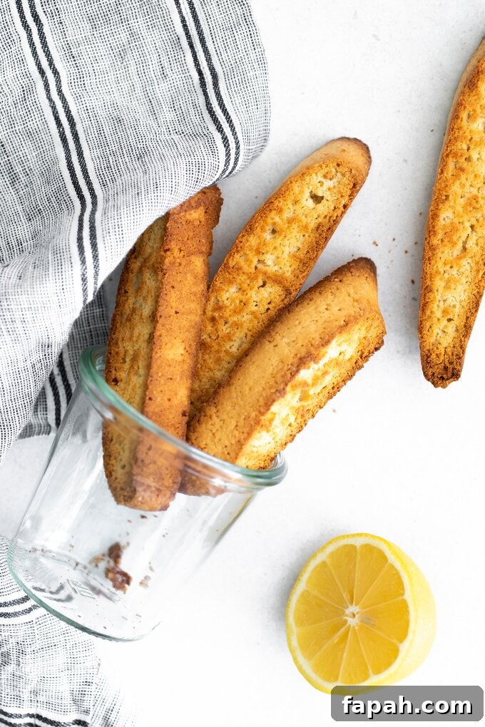 Lemon Biscotti