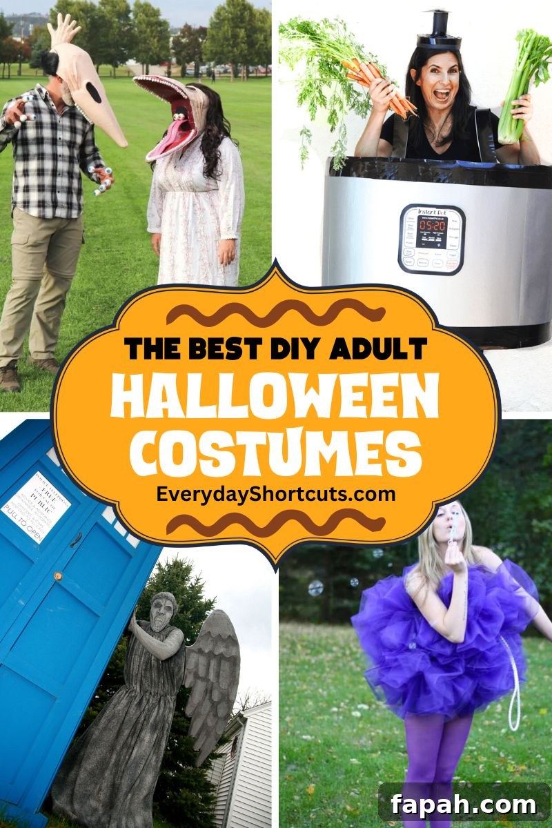 DIY Halloween Costume Ideas for Adults: Creative & Affordable Looks 2 The Best DIY Adult Halloween Costumes